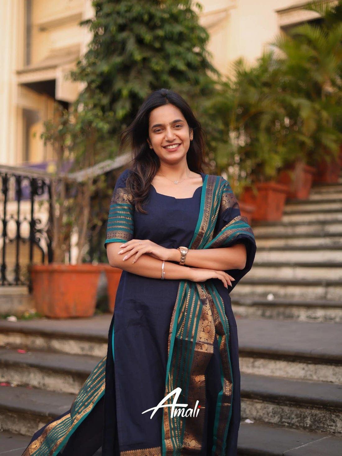 NEW ARIVELLS KANCHI COTTON SET